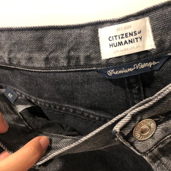 NWT Citizens of Humanity Camilla Frayed Hem Short size 29 - Picture 6 of 7